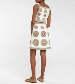 ALAIA Minirock Aus Jacquard -Odabashsa Geschaft P00527807 b2