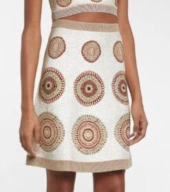 ALAIA Minirock Aus Jacquard -Odabashsa Geschaft P00527807 d1