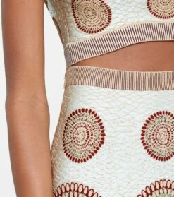 ALAIA Minirock Aus Jacquard -Odabashsa Geschaft P00527807 d2