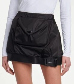 Prada Minirock Aus Re-Nylon 9 Prada Minirock Aus Re-Nylon -Odabashsa Geschaft P00539926 d1