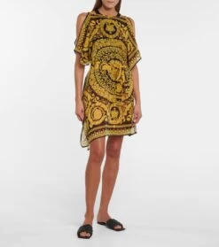 Versace Kaftan Aus Seide Mit Print -Odabashsa Geschaft P00574083 d3