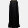 Versace Plissierter Maxirock
