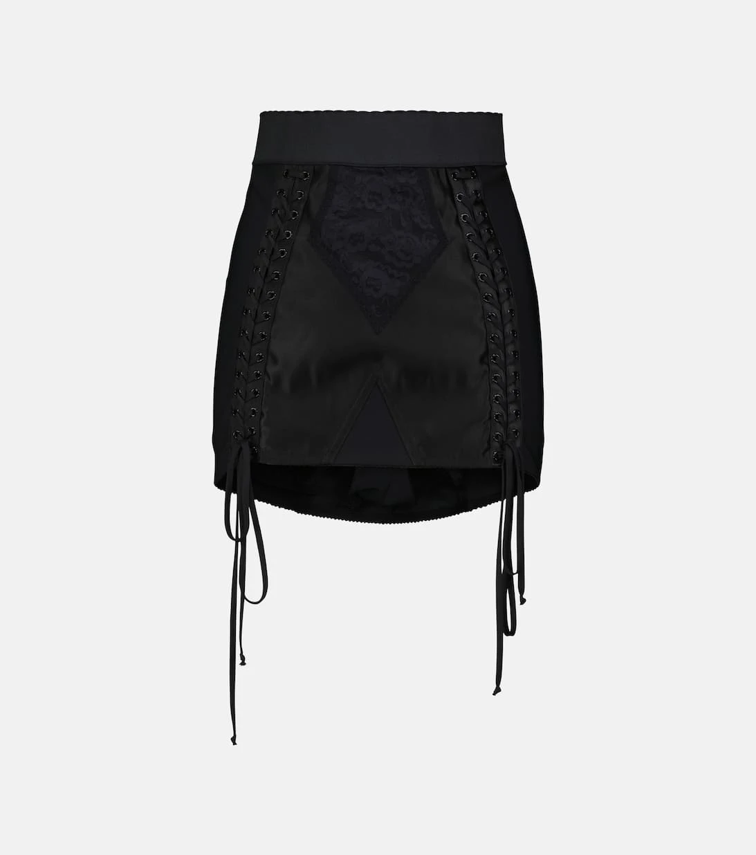 Dolce & Gabbana High-Rise-Minirock Mit Spitze 1 Dolce & Gabbana High-Rise-Minirock Mit Spitze