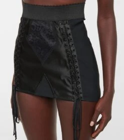 Dolce & Gabbana High-Rise-Minirock Mit Spitze 7 Dolce & Gabbana High-Rise-Minirock Mit Spitze -Odabashsa Geschaft P00608202 d1