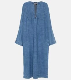 Valentino Kaftan Aus Baumwoll-Chambray