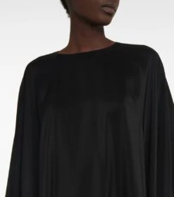 ALAIA Kaftan Aus Seiden-Georgette -Odabashsa Geschaft P00634328 d1