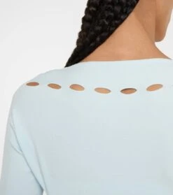 ALAIA Bolero Aus Tech-Material -Odabashsa Geschaft P00634536 d2