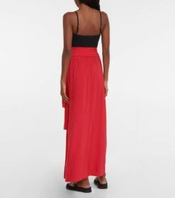 Max Mara Midirock Ring Aus Crêpe-Jersey -Odabashsa Geschaft P00654047 b2