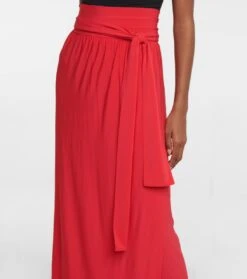 Max Mara Midirock Ring Aus Crêpe-Jersey -Odabashsa Geschaft P00654047 d1