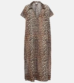 Ganni Kaftan Aus Baumwolle