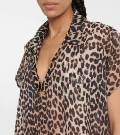 Ganni Kaftan Aus Baumwolle -Odabashsa Geschaft P00654368 d1