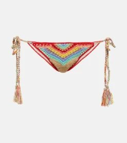 Bikini-Höschen Aus Häkelstrick