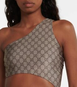Gucci One-Shoulder-Badeanzug GG Mit Cut-out -Odabashsa Geschaft P00675413 d1