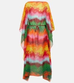 Valentino Kaftan Aus Seide Und Baumwolle