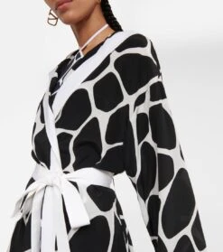 Valentino Morgenmantel Aus Seide -Odabashsa Geschaft P00692721 d1