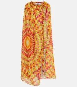 Valentino Cover-up Aus Seide Und Baumwolle