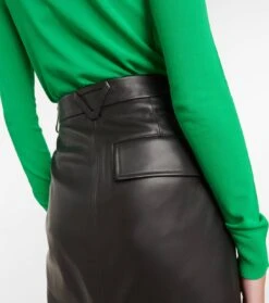 Bottega Veneta Maxirock Aus Leder -Odabashsa Geschaft P00705436 d2