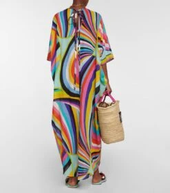 Maxikleid Aus Baumwolle 8 Maxikleid Aus Baumwolle -Odabashsa Geschaft P00708189 b2