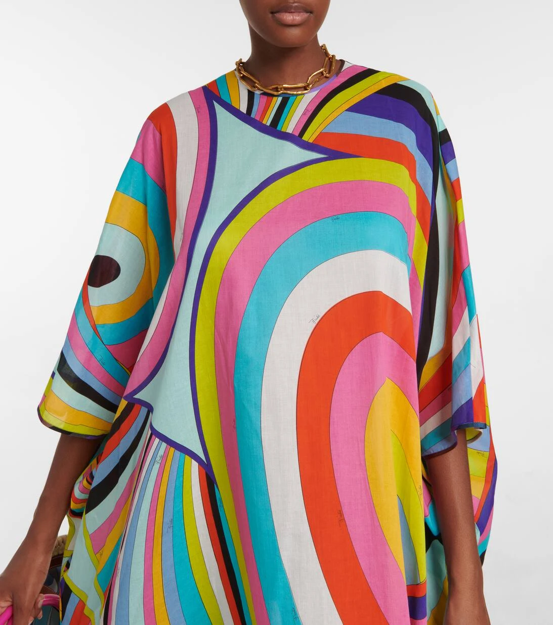 Maxikleid Aus Baumwolle 4 Maxikleid Aus Baumwolle – Bild 4