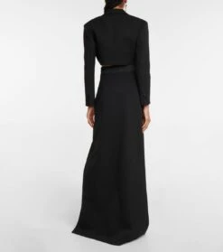 Miu Miu High-Rise Maxirock Aus Wolle -Odabashsa Geschaft P00710206 b2