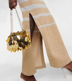 Paco Rabanne Maxirock Aus Strick -Odabashsa Geschaft P00739081 d2