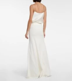 Victoria Beckham High-Rise-Maxirock -Odabashsa Geschaft P00739164 b2