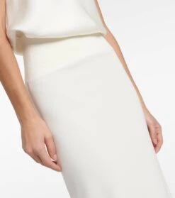 Victoria Beckham High-Rise-Maxirock -Odabashsa Geschaft P00739164 d1