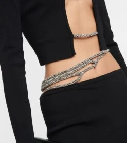 Verzierter Maxirock -Odabashsa Geschaft P00741008 d1