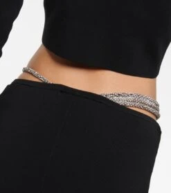 Verzierter Maxirock -Odabashsa Geschaft P00741008 d3