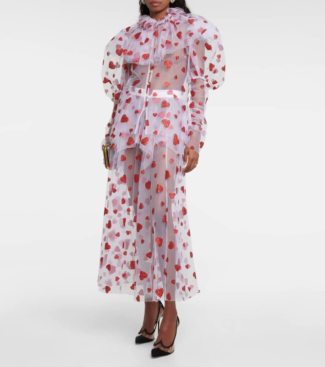 Maxirock Aus Tüll 2 Maxirock Aus Tüll – Bild 2