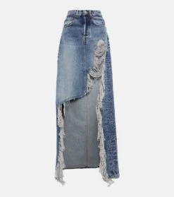 VETEMENTS Maxirock Aus Denim