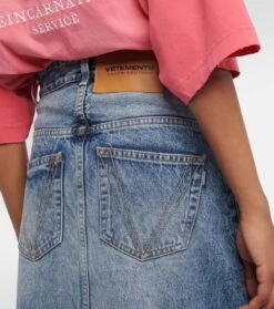 VETEMENTS Maxirock Aus Denim 10 VETEMENTS Maxirock Aus Denim -Odabashsa Geschaft P00744548 d2