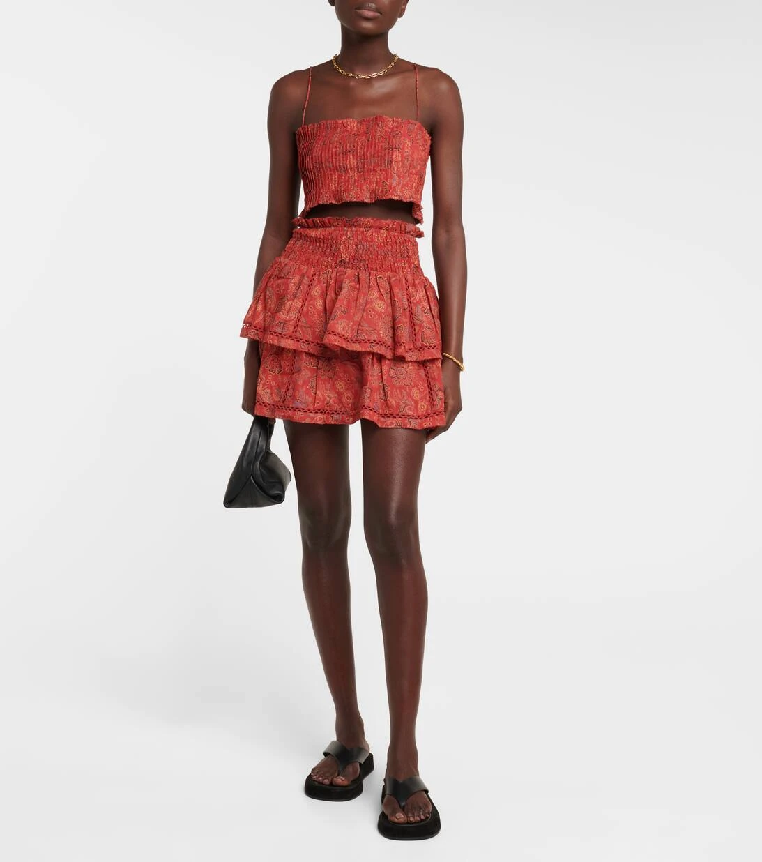 Minirock Allegra Aus Ramie 2 Minirock Allegra Aus Ramie – Bild 2