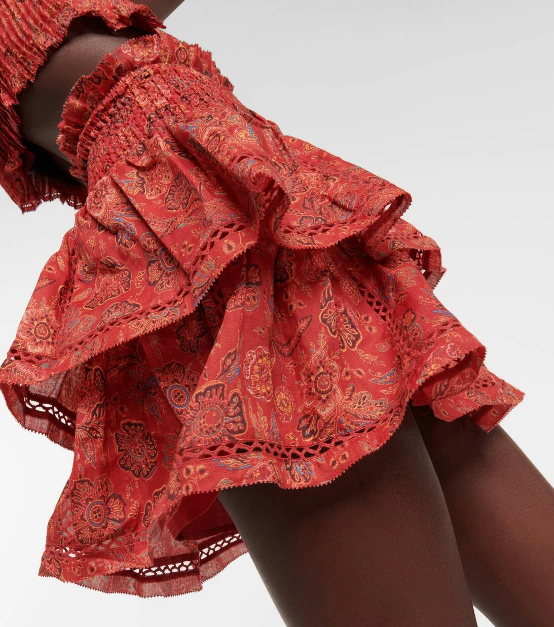 Minirock Allegra Aus Ramie 5 Minirock Allegra Aus Ramie – Bild 5