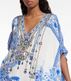Camilla Kaftan Aus Seide -Odabashsa Geschaft P00746232 d1