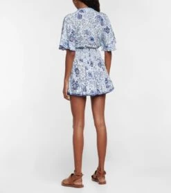 Bedruckter Minirock Mabelle -Odabashsa Geschaft P00746516 b2