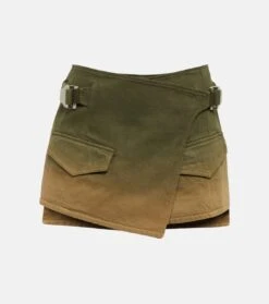 Dion Lee Wickelrock Aus Denim