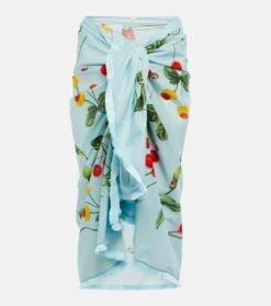 Sarong Lavanda Aus Baumwolle