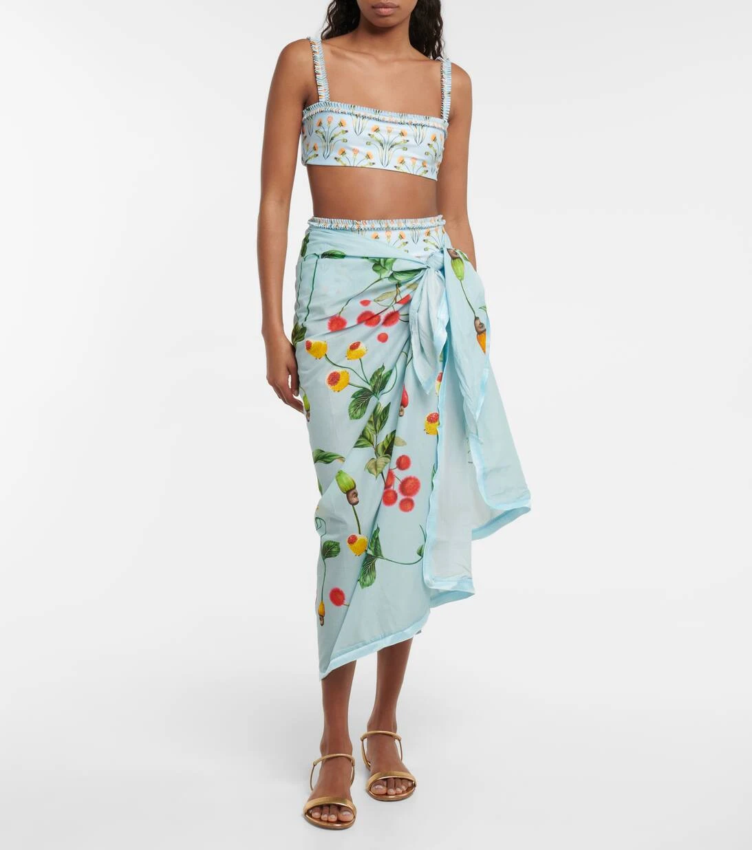 Sarong Lavanda Aus Baumwolle 2 Sarong Lavanda Aus Baumwolle – Bild 2