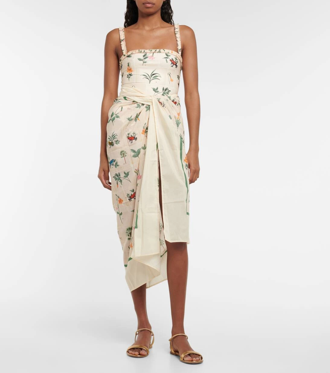 Cover-up Lavanda Aus Baumwolle Und Seide 2 Cover-up Lavanda Aus Baumwolle Und Seide – Bild 2