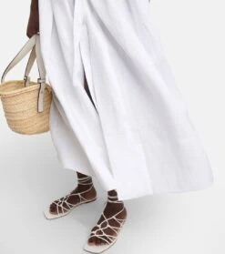 Maxirock Coco Aus Leinen -Odabashsa Geschaft P00749721 d2