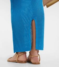 Maxirock Alma Aus Häkelstrick -Odabashsa Geschaft P00750483 d2