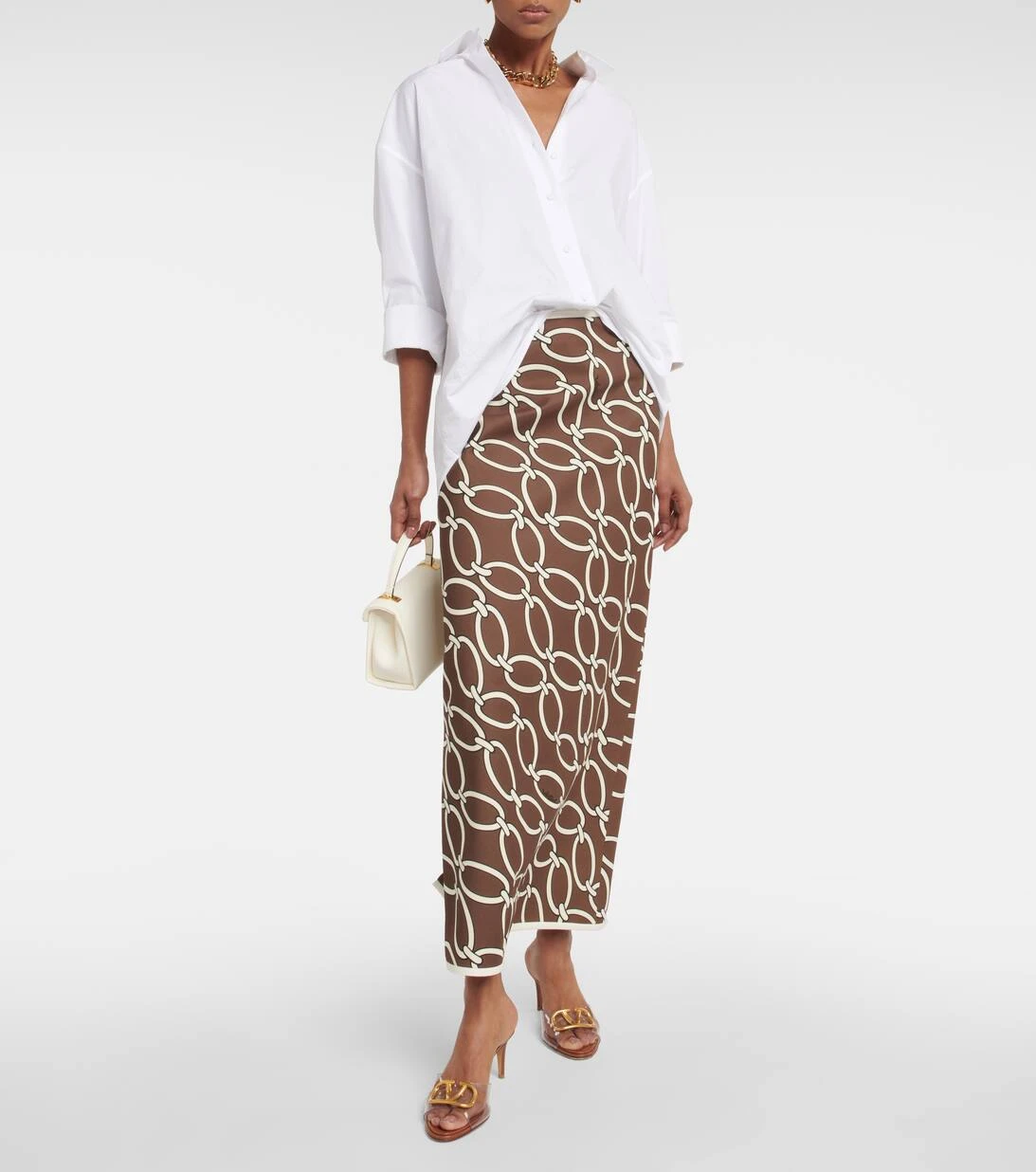 Valentino Bedruckter Maxirock 2 Valentino Bedruckter Maxirock – Bild 2