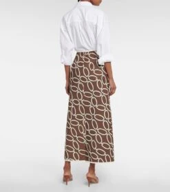 Valentino Bedruckter Maxirock 7 Valentino Bedruckter Maxirock -Odabashsa Geschaft P00751561 b2