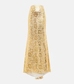 Valentino Maxirock Aus Brokat