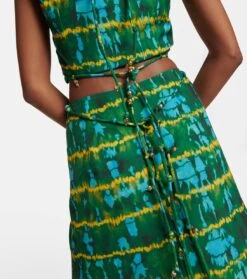 Verzierter Maxirock Safia -Odabashsa Geschaft P00751956 d2