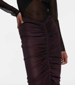 ALAIA Maxirock Harness Aus Jersey -Odabashsa Geschaft P00752627 d1