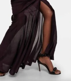 ALAIA Maxirock Harness Aus Jersey -Odabashsa Geschaft P00752627 d2