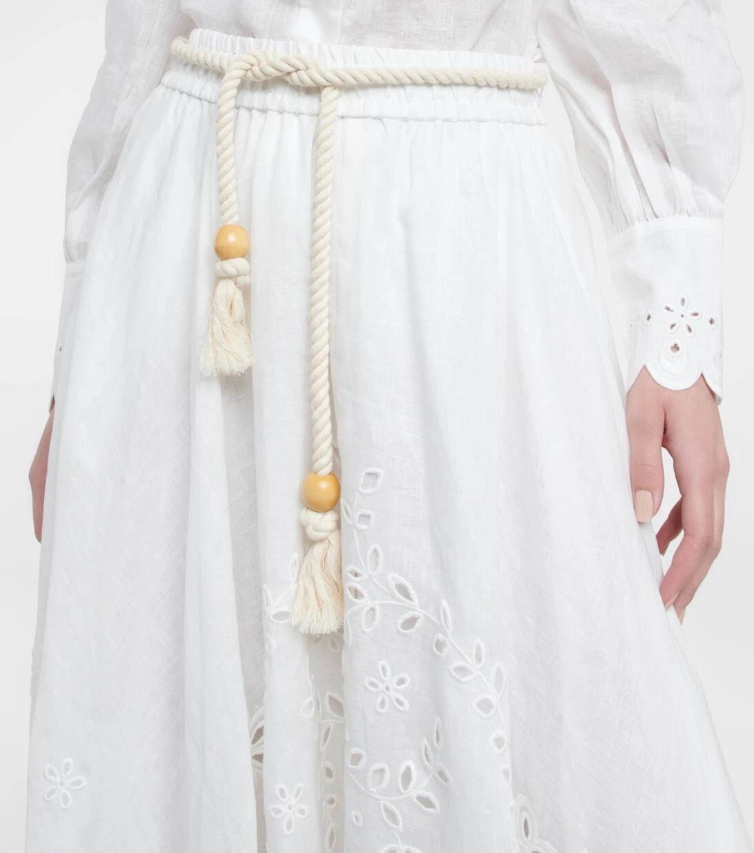 Zimmermann Midirock Clover Aus Leinen 4 Zimmermann Midirock Clover Aus Leinen – Bild 4