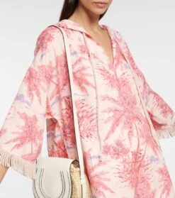 Zimmermann Midikleid Cira Aus Frottee -Odabashsa Geschaft P00753006 d1